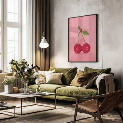 Cerry Boobs - Poster / Art Print - interiör