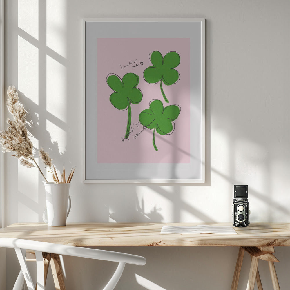 Lucky Me - Poster / Art Print - interiör
