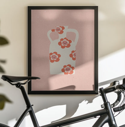 Vase 2 - Poster / Art Print - interiör