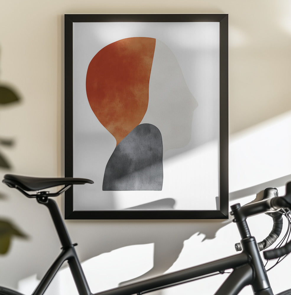 Abstract Minimalist Shapes No 2 - Poster / Art Print - interiör