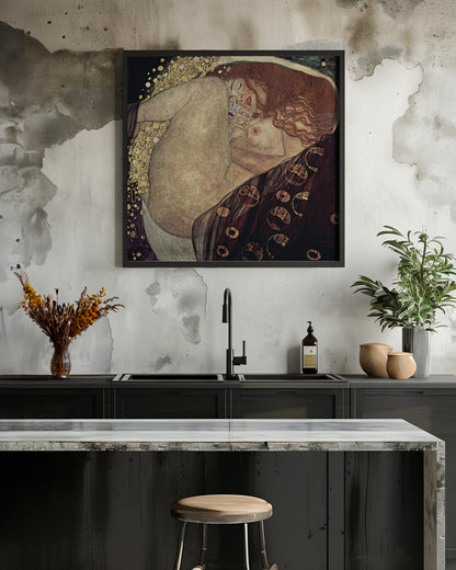 Danae (1907 1908) - Poster / Art Print - interiör