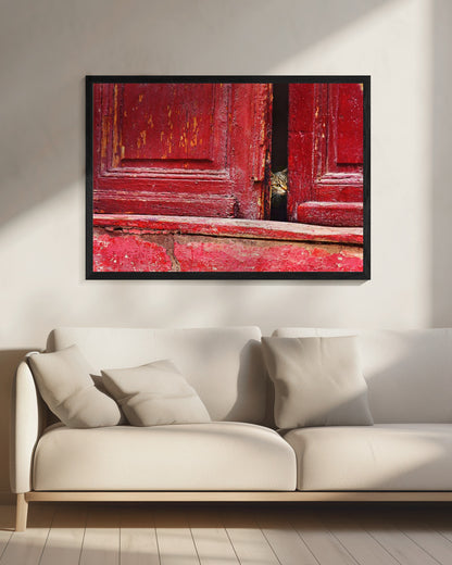 Behind the scene - Poster / Art Print - interiör