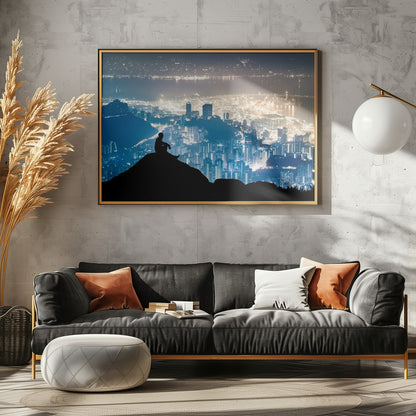 CITY WATCHER - Poster / Art Print - interiör