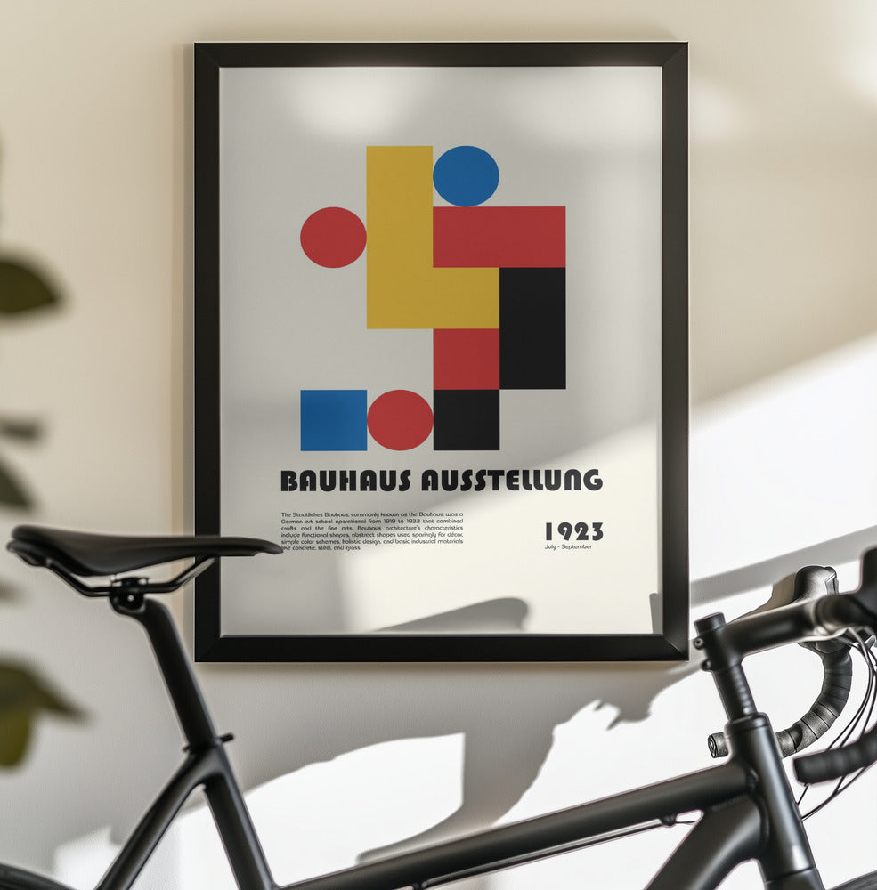 Bauhaus Ausstellung - Poster / Art Print - interiör