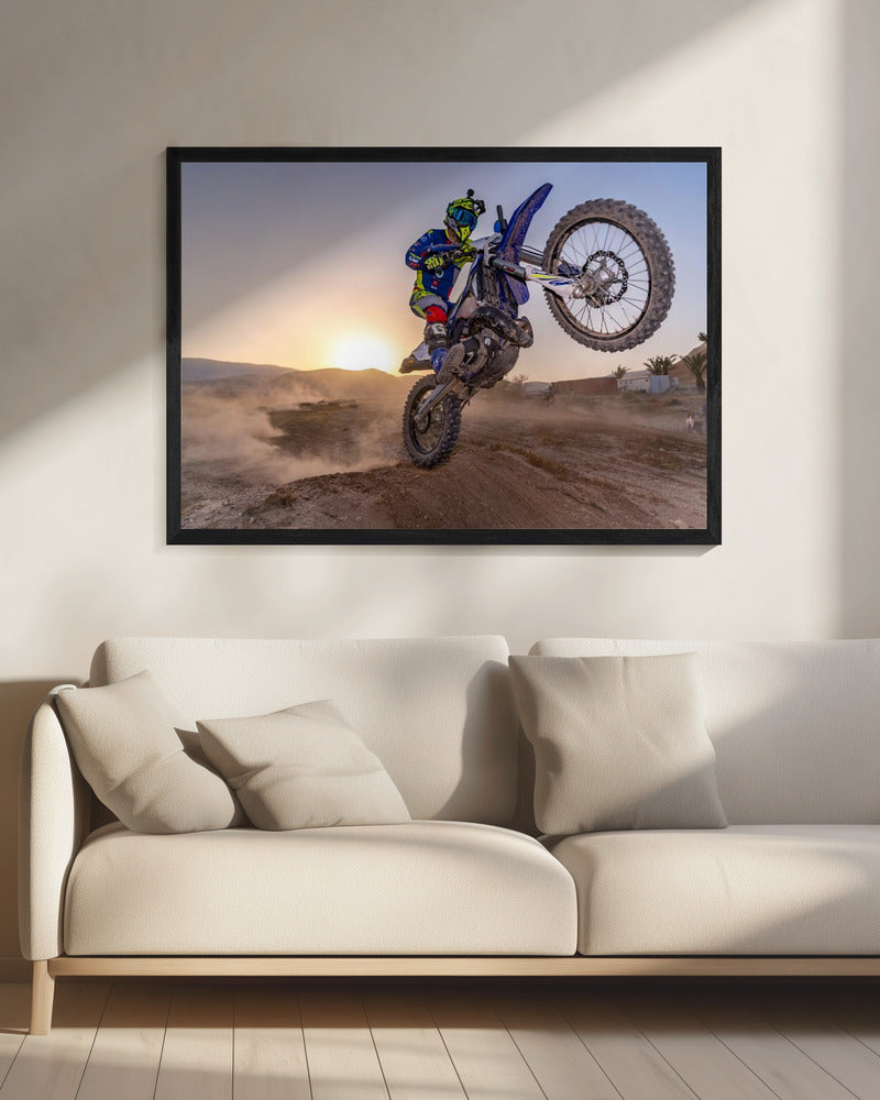 They Say Jump, I say I'm Mario - Poster / Art Print - interiör