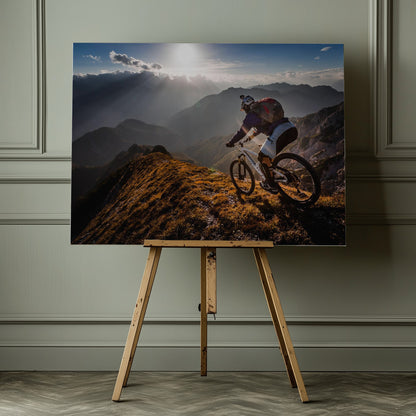 The call of the mountain - Poster / Art Print - interiör