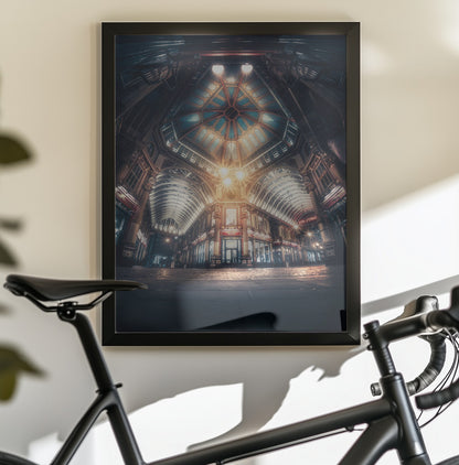 Late hour - Poster / Art Print - interiör