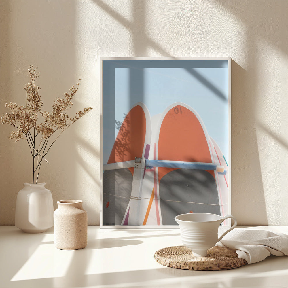 Beach Surf - Poster / Art Print - interiör