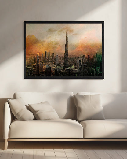 Burj Khalifa - Poster / Art Print - interiör