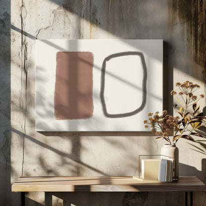 Time and Distance - Poster / Art Print - interiör