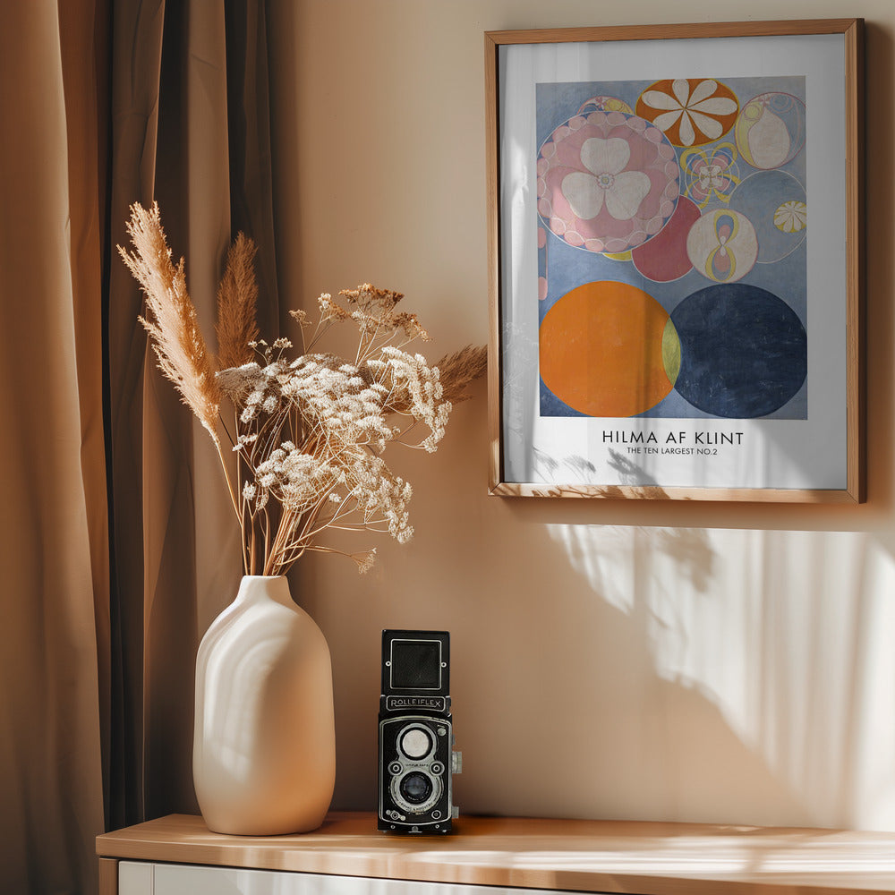 The Ten Largest No.2 Poster - Poster / Art Print - interiör