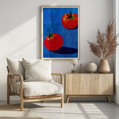 Deux Tomates - Poster / Art Print - interiör