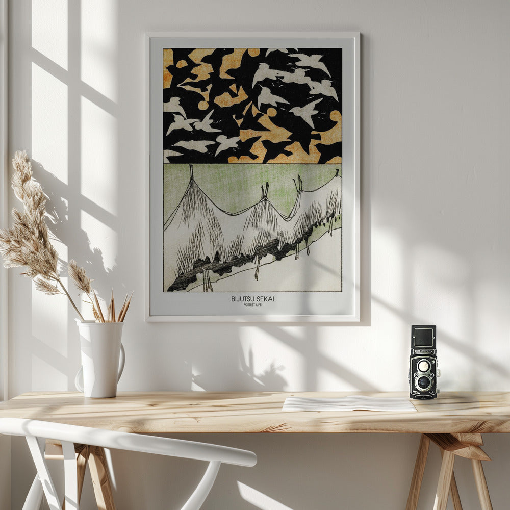Forest Life - Poster / Art Print - interiör