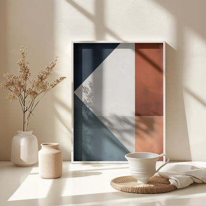 Perfect Geometric Shapes No 2 - Poster / Art Print - interiör
