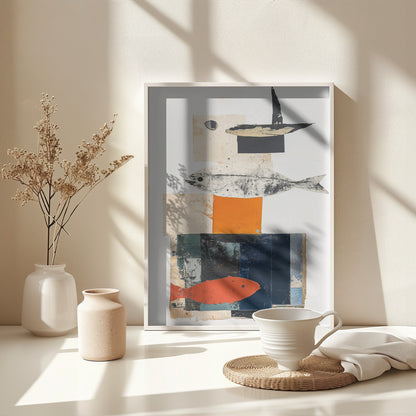 The Fishes - Poster / Art Print - interiör