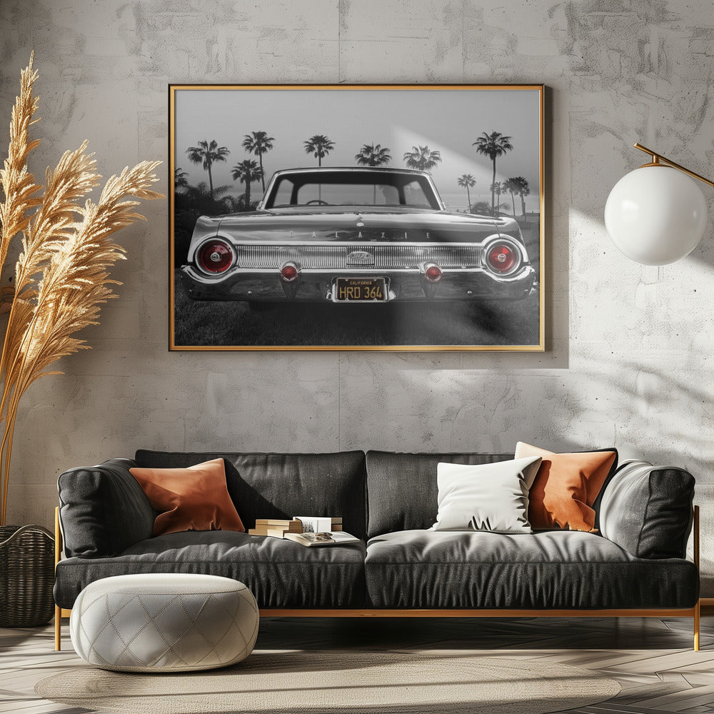 Ford Galaxie 500XL - Poster / Art Print - interiör