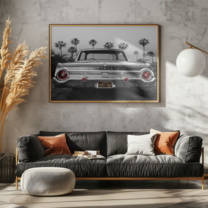 Ford Galaxie 500XL - Poster / Art Print - interiör