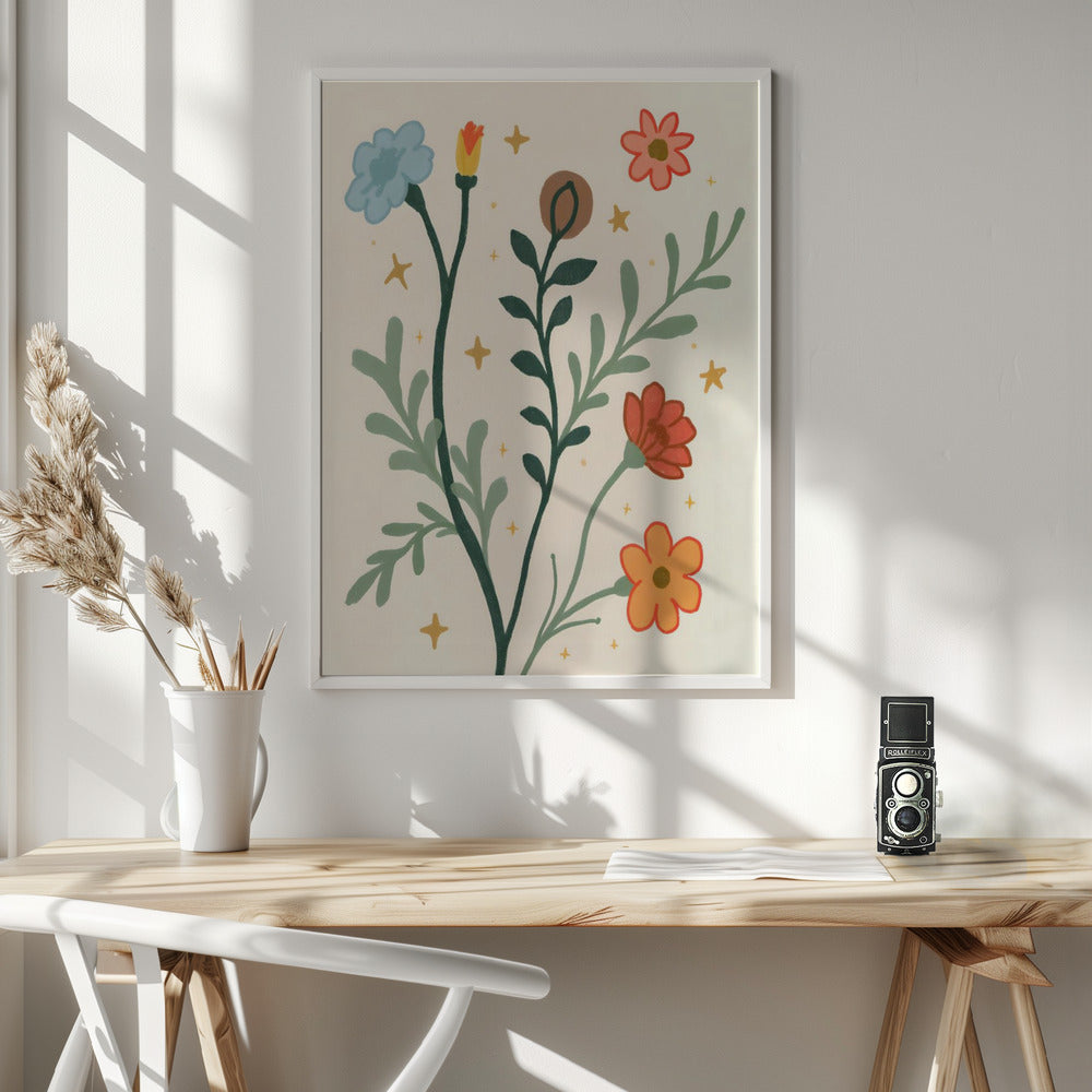 Magic Beans Plant - Poster / Art Print - interiör
