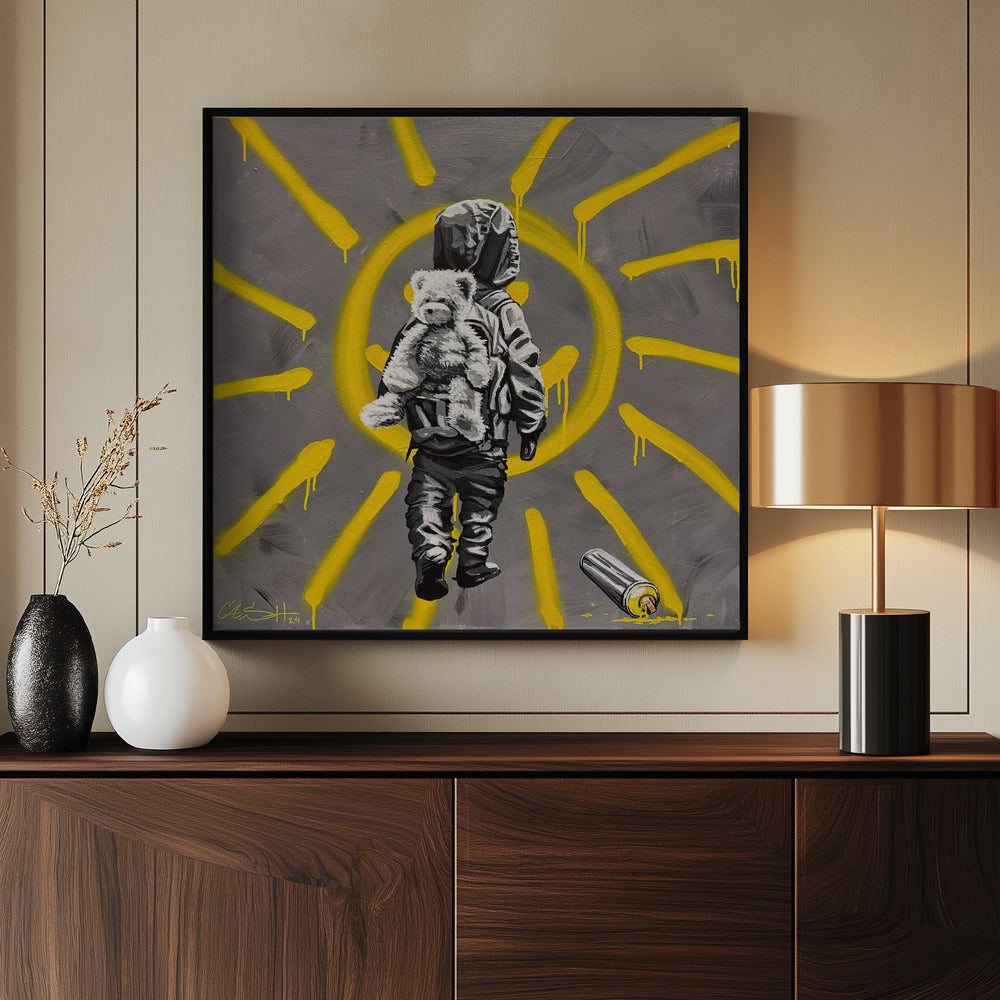 To a brighter future - Poster / Art Print - interiör