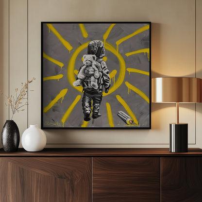 To a brighter future - Poster / Art Print - interiör