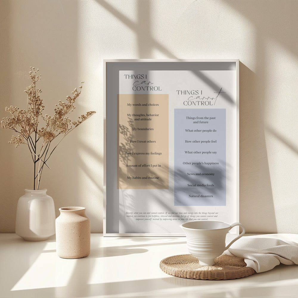 Control - Poster / Art Print - interiör