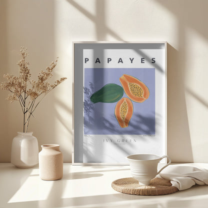 Papayes - Poster / Art Print - interiör
