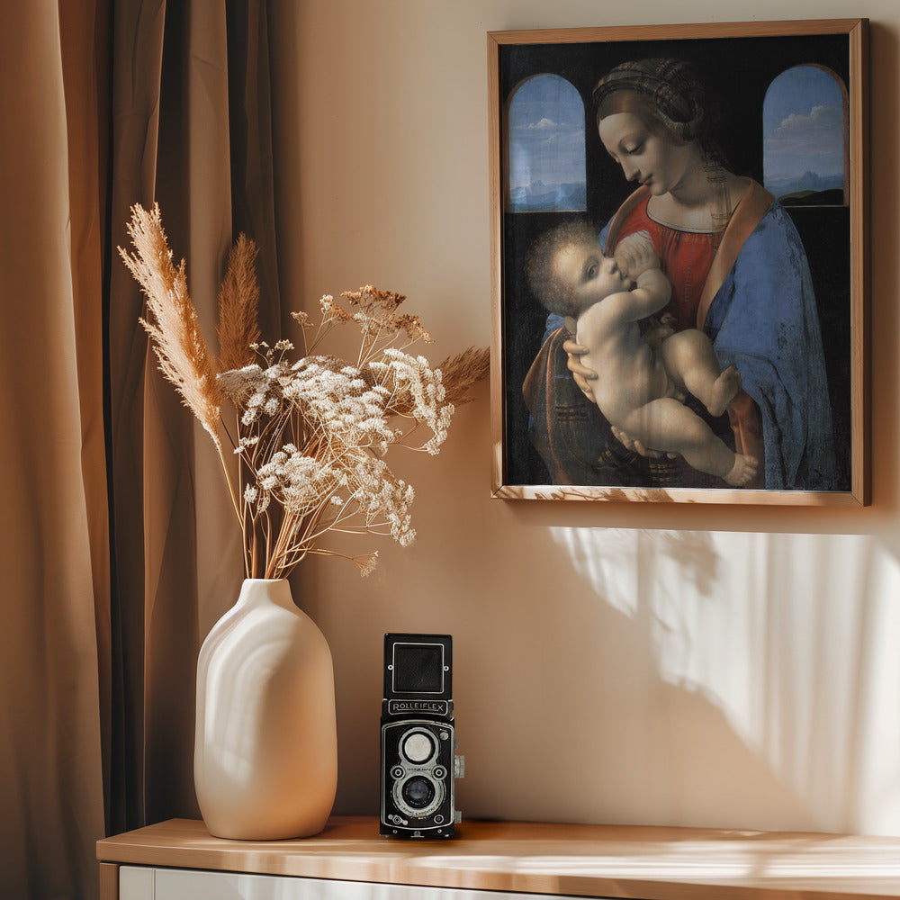 Madonna Litta - Poster / Art Print - interiör