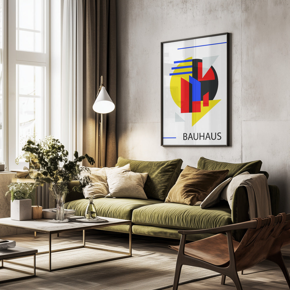 Bauhaus Series #2 - Poster / Art Print - interiör