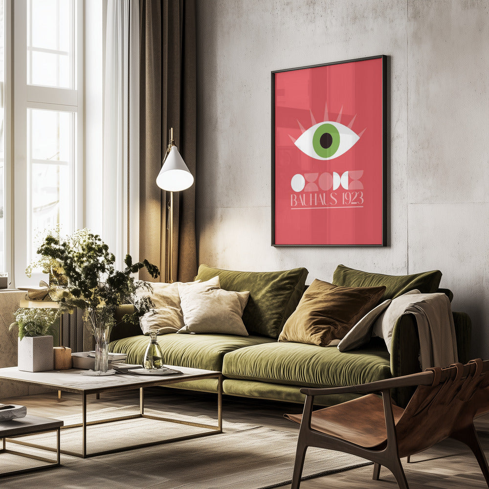 Bauhaus Goz - Poster / Art Print - interiör