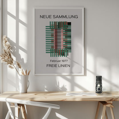 Neue Sammlung no. 01 - Poster / Art Print - interiör