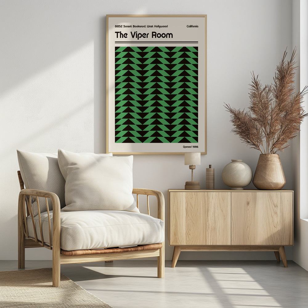 Viper Room Retro - Poster / Art Print - interiör