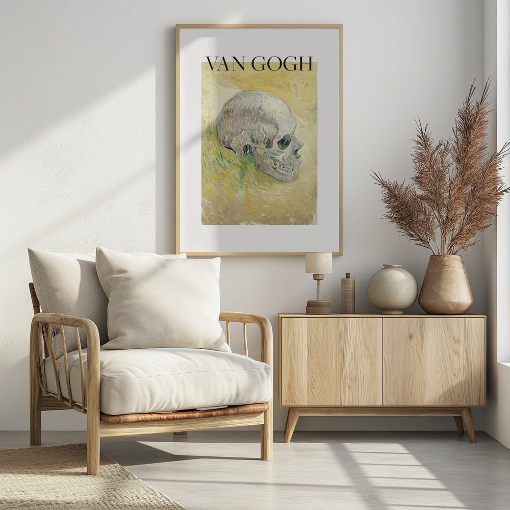 Skull (1887) - Poster / Art Print - interiör