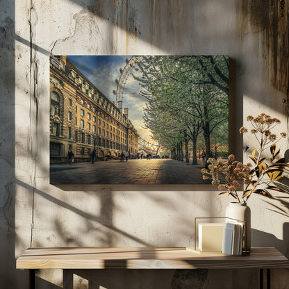 Last Daylights at the London Eye - Poster / Art Print - interiör