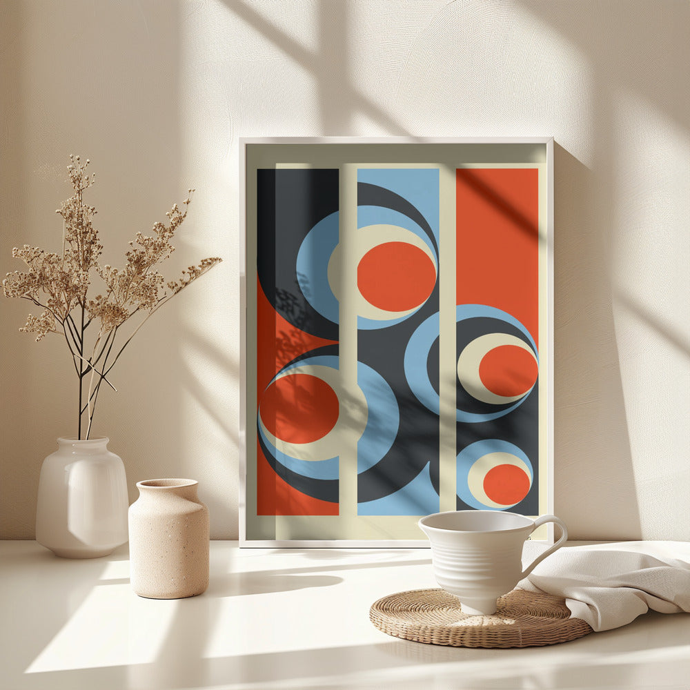 Geometric Patterns #3 - Poster / Art Print - interiör
