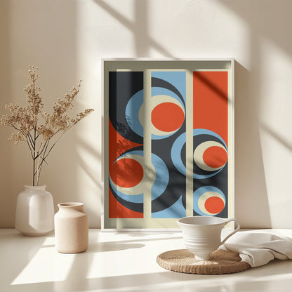 Geometric Patterns #3 - Poster / Art Print - interiör
