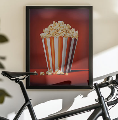 Popcorn - Poster / Art Print - interiör