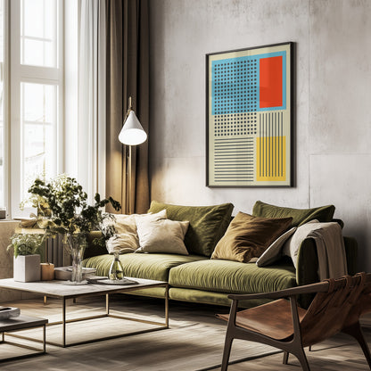 Geometric Expression #3 - Poster / Art Print - interiör
