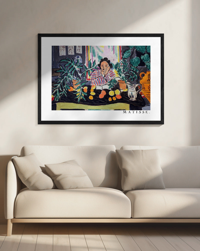 Interno Con Vaso Etrusco 1940 - Poster / Art Print - interiör