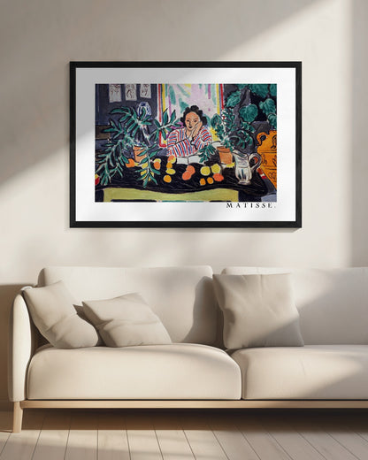 Interno Con Vaso Etrusco 1940 - Poster / Art Print - interiör