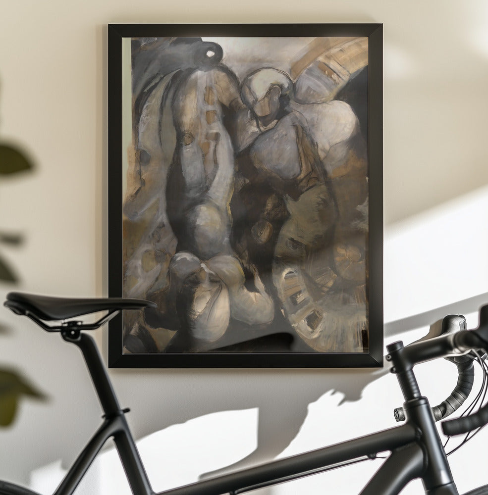 Human - Poster / Art Print - interiör
