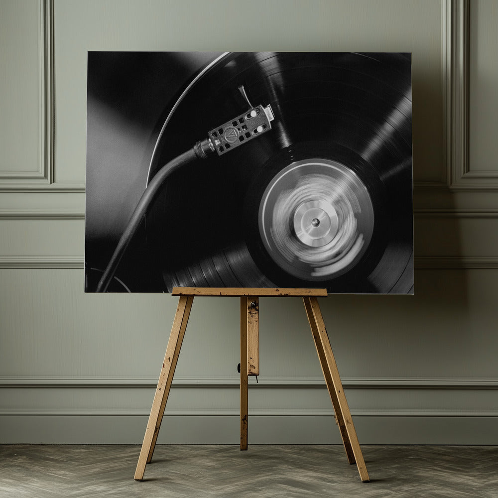 Vinyl_002 - Poster / Art Print - interiör
