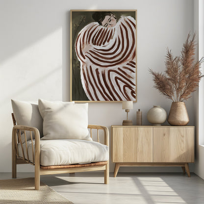 Sleeping princess - Poster / Art Print - interiör