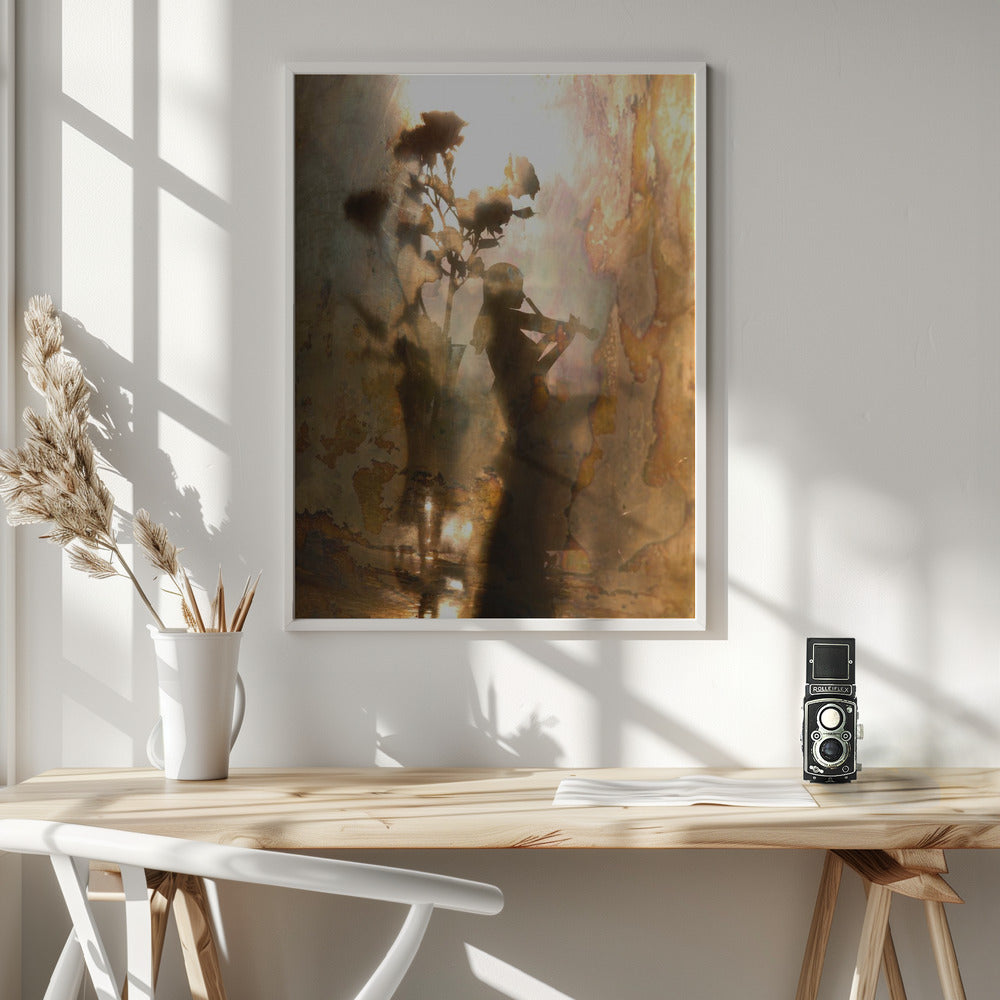 Music of light and shadow - Poster / Art Print - interiör