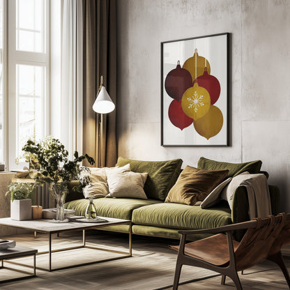 Jingle Bells (vers.3) - Poster / Art Print - interiör