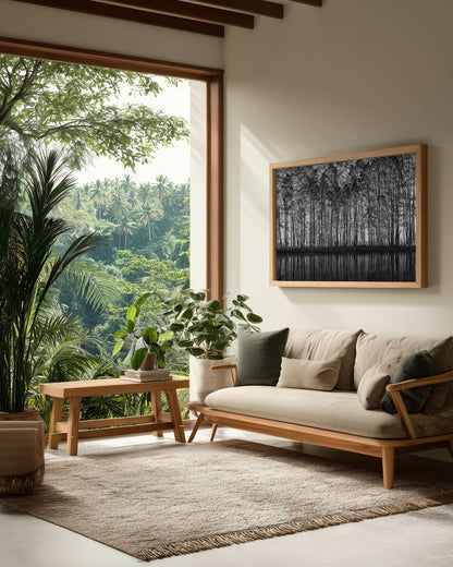 Pointillism Nature - Poster / Art Print - interiör