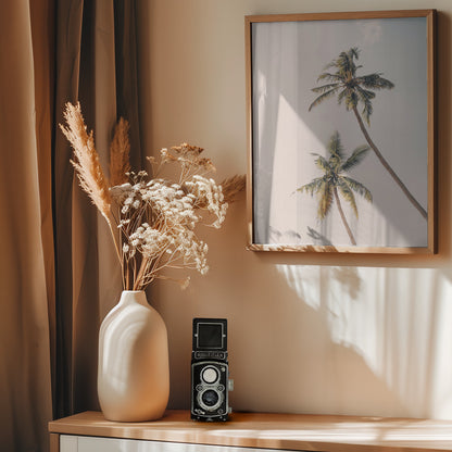 Tropical Palms - Poster / Art Print - interiör