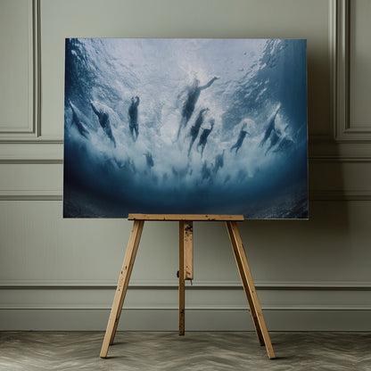 Swim - Poster / Art Print - interiör