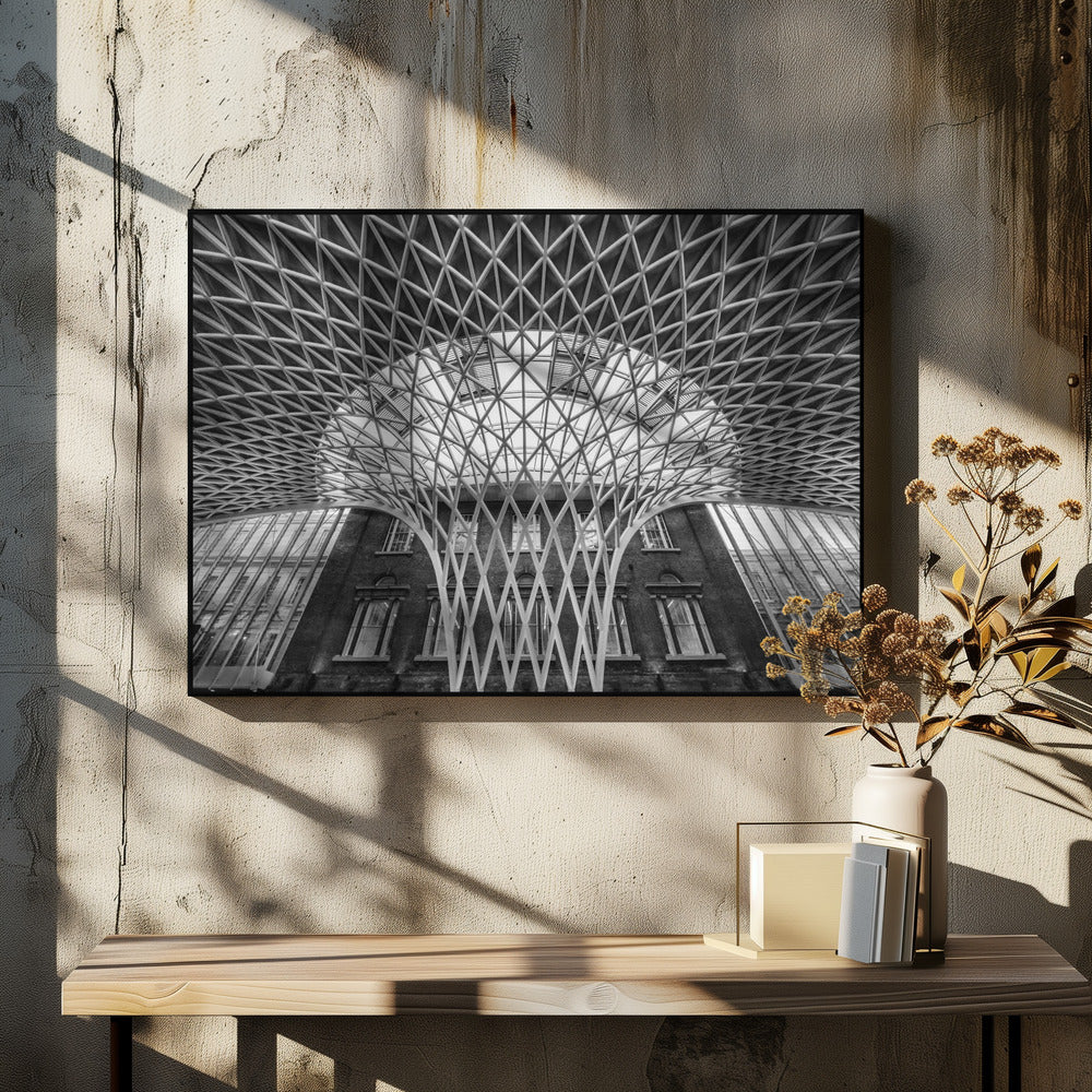 Kings Cross Station - Poster / Art Print - interiör