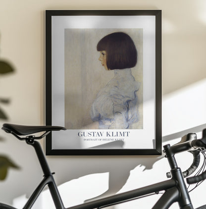 Portrait of Helene Klimt (1898) Poster - Poster / Art Print - interiör