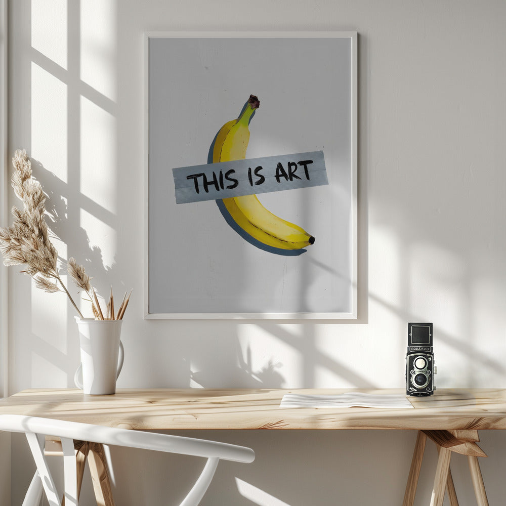 This Is Art - Poster / Art Print - interiör